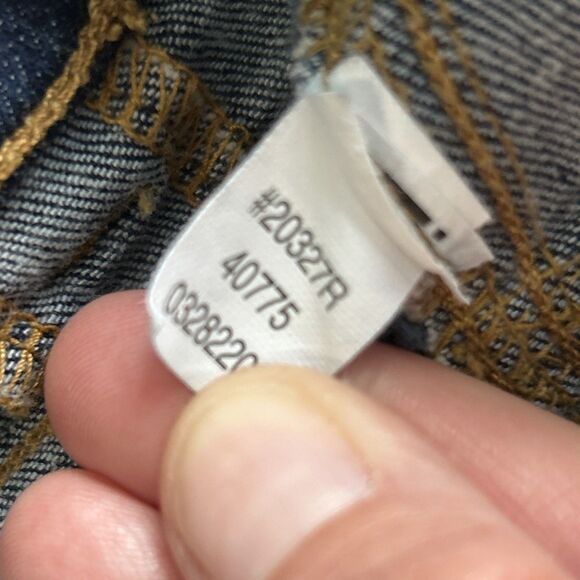 Spanx Jeans Womens Medium 20327R Flare Dark Wash Pull-on Stretch Denim High Rise - Picture 4 of 6